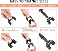 Push to Connect Removal Tool Disconnect Tongs for Plumbing Fittings 3 Sizes