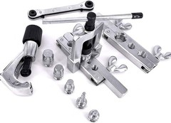 Professional 45&deg; Single Flaring & Swaging Tool Kit for HVAC & Automotive Needs