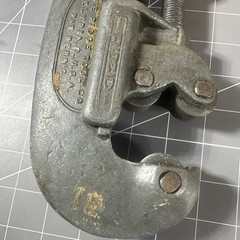 Pipe Cutter, Ridgid Heavy Duty, No. 2 1/8 To 2 In , Old School USA Made