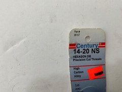 Century Drill & Tool Co. hex die 14-20 NS #96107 made in Japan