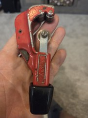 True Craft W403B Pipe Cutter Red Spain Tube Cutter