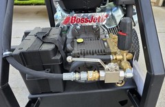 BossJet Sewer Jetter w/ Hose Reel 4000 psi.