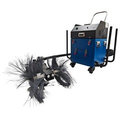 250-800mm Pipe Inspection & Cleaning Robot w/ Remote, 1080P Cam*2, 30&deg; Climb