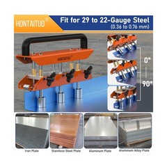 Three-Station Edge Roller Bender,0-90&deg; Bending Angle Bending Me&hellip; USA FAST