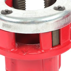 NPT Adjustable Ratchet Pipe Threader Ratchet Pipe Cutter Thread Tool With 5 Dies