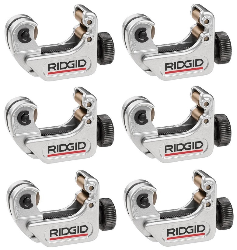 (6) ea Ridgid 32985 # 104 3/16&Prime; &ndash; 15/16&Prime; Close Quarters Tubing Cutter