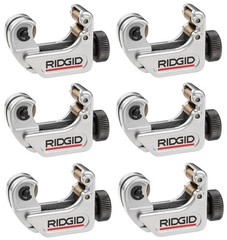 (6) ea Ridgid 32985 # 104 3/16&Prime; &ndash; 15/16&Prime; Close Quarters Tubing Cutter