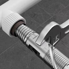 Broken Screw Extractor with Rod Threaded Tool Stripped for Plumbers, Mechanics