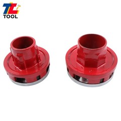 7 Size W/ Handle Pipe Threader Threading BSPT Pipe Threader 3/8&Prime; To 2&Prime; Dies Set