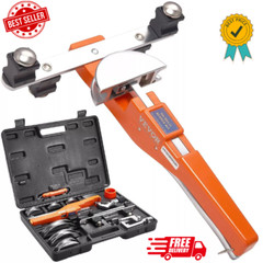 VEVOR Pipe Tube Bender, 1/4&Prime;-7/8&Prime; O.D. Ratcheting Tubing Bender, 90&deg; Forward/Rev