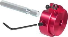 Premium PPR200 PVC Pipe Reamer with 3/8-Inch Hex Shaft-2&Prime; Head Plumbing Tool