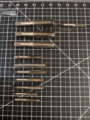 Lot of 37 Tap & Die Pieces &ndash; Greenfield, R&N, Pratt & Whitney, Morse