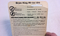 G.T. Water Products Drain King 186 Unclog Hose Attachment for Drains 1.5&rdquo;-3&Prime; New
