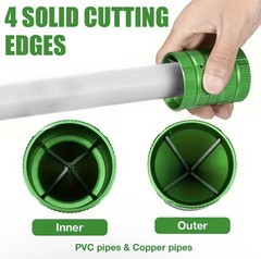 Pipe Reamer Tool for Copper and PVC 1/4