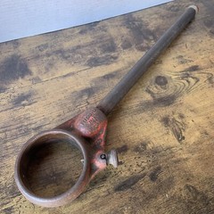 Ridgid 12-R D-286 Pipe Threader Die Head Ratchet & Handle Excellent Condition