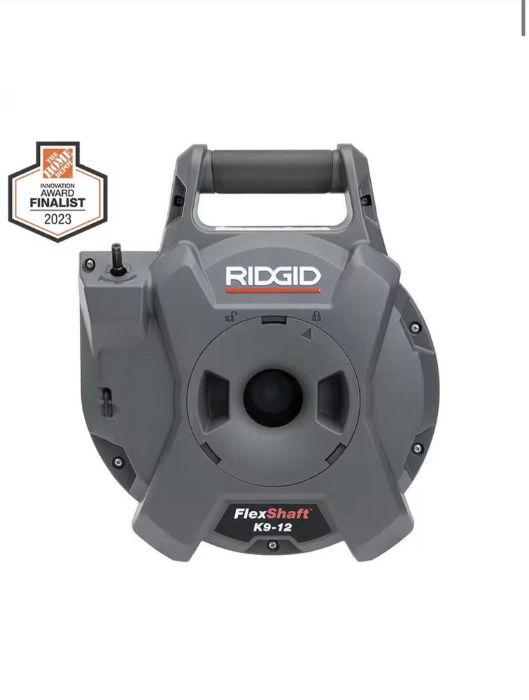 Ridgid FlexShaft K9-12 Wall-to-Wall Drain Cleaning Machine 74978 &ndash; Gray