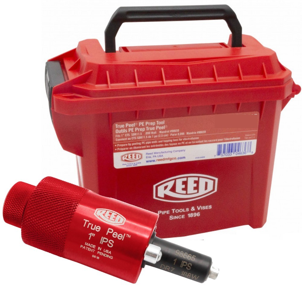 Reed Tool True Peel 1&rdquo; IPS DR7 .188&Prime; Wall PE Pipe Electrofusion Prep