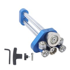 5 Inch 1 Station Sheet Metal Roller and Bending Tool 0-100&deg; Bending Range Blue