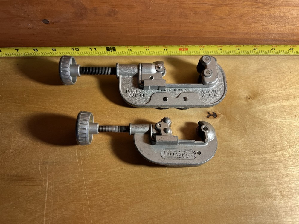 CRAFTSMAN Pipe and Tubing Cutter 1/8&rdquo; To 1&rdquo; & 1/4&rdquo; To 1-1/2&rdquo;. 9-5533 & 9-5528
