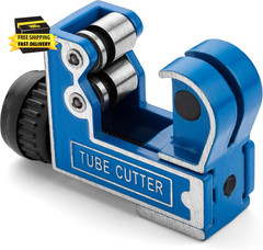 Copper Pipe Tubing Cutter &ndash; Mini Tube Cutter for 1/8&Prime; 1/4&Prime; 1/2&Prime; to 1 1/8&Prime; Inches