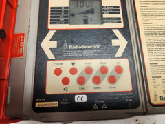 Radiodetection RD400 PDL HCTx433 Cable Pipe Sonde Sewer Camera Locator RD4000