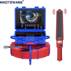 Pipe Inspection Camera 9&Prime; 1080P Sewer Camera with 512hz Locator Meter Counter