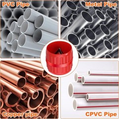 Professional Depth Gauge & Pipe Deburring Tool &ndash; Essential for Perfect Plumbing