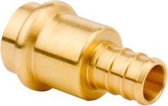 12 Pack 1/2&Prime; Press Propress X 1/2&Prime; PEX Adapter Crimp Fittings Brass Coupling Con