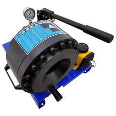 Portable Manual Hose Crimper Hydraulic Pipe Clamping Shrinking Machine 6mm-25mm
