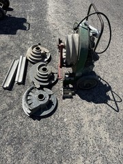 Greenlee 555 Conduit Pipe Bender 2 RIGID PVC Shoes 2 Rollers 1/2&Prime; to 2&Prime; IMC EMT