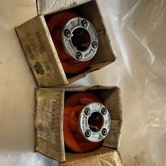 Ridgid 12R Pipe Threader Dies 1/2&Prime; and 3/4&Prime; 12-R Threading Die Rigid