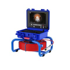 30M Sewer Camera 512hz Pipe Inspection Camera Self-leveling 9&Prime; Meter Counter DVR