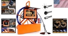 Comprehensive 1080P Sewer Inspection Camera with Integrated Tool Box System