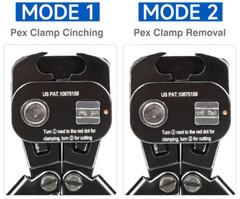 PEX Clamp Tool Kit for 3/8&Prime; 1/2&Prime; 3/4&Prime; 1&Prime;, PEX Clamp Cinch Removal Tubing Cutter