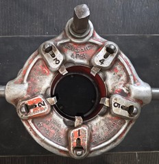RIDGID 4P-A POWER THREADING/ GEARED PIPE THREADER 2-1/2&Prime; &ndash; 4&Prime; #5 USA