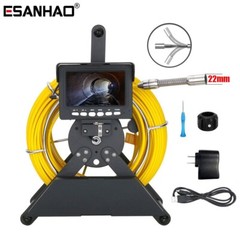 30M Sewer Camera Endoscope Camera 4.3inch Monitor 22mm Pipe Inspection Camera