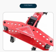 SWG-25 Hydraulic Rebar Bender Manual BendingStainless Steel Pipe Bending Tool