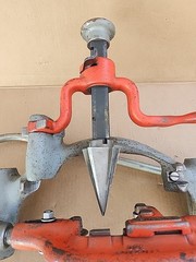 Rigid 311 Carriage With 360 Pipe Cutter, 341 Reamer & 312 Lever (Good Condition)