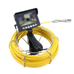 22MM Handheld Drain Sewer Camera Pipe Inspection Camera 4.3&Prime; DVD Monitor 50M