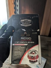 RIDGID 3/4&Prime; NPT 00-R Die Head