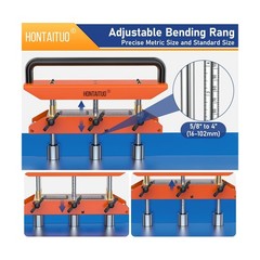 Three-Station Edge Roller Bender,0-90&deg; Bending Angle Bending Me&hellip; USA FAST