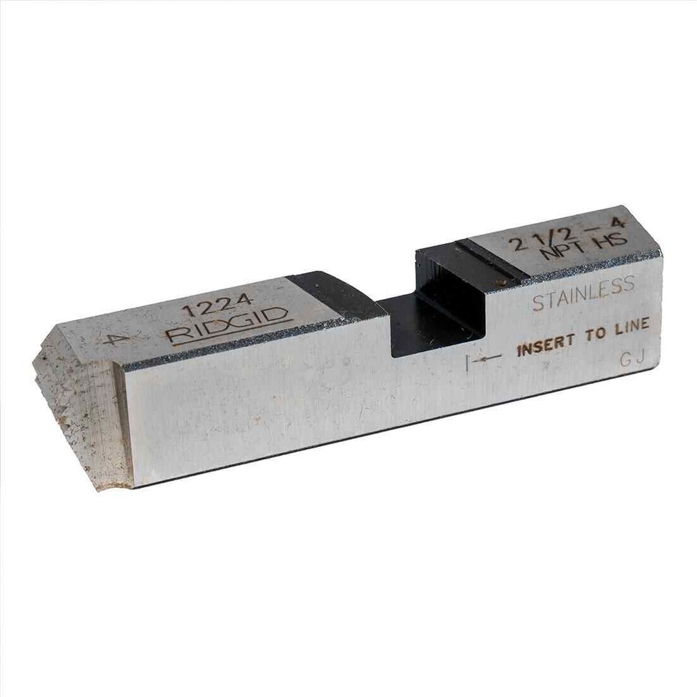 RIDGID 33057 2 1/2&Prime; to 4&Prime; NPT Pipe Dies for 1224, HS Stainless Steel