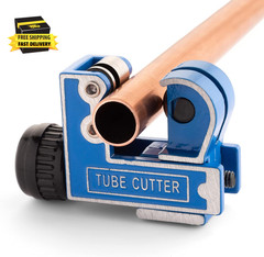 Copper Pipe Tubing Cutter &ndash; Mini Tube Cutter for 1/8&Prime; 1/4&Prime; 1/2&Prime; to 1 1/8&Prime; Inches
