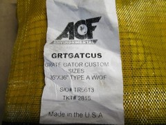 ACF GRATE GATOR BASIN FILTER 35&Prime; x 36&Prime; TYPE A W/OF / GRTGATCUS