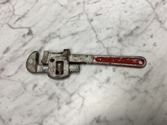 Vintage MAESTRO SUPER 3510 10&Prime; Straight Pipe Wrench &ndash; Forged Steel USA Made