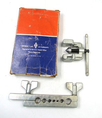 Pipe Flaring Tool Flare 3/16 to 5/8 in box Vtg Imperial Eastman No. 296-FA 45&deg;