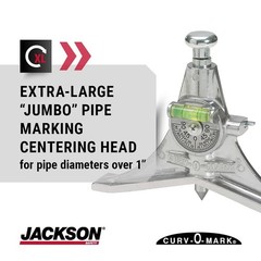 Pipe Marking Tool with Built-In Spring Pin for Easy Operation and Accuracy