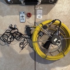 Sewer Pipe Inspection Camera 7&Prime; LCD Boroscope 30 meter Anysun DVR Video