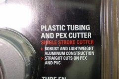 RIGID Cat. No. 23493 Model No. PC-1375 ML Plastic Pipe Cutter (1/8&Prime;OD-1 3/8&Prime;OD)