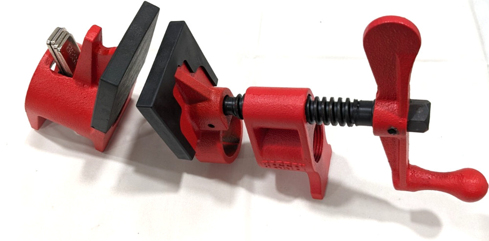 BESSEY Clamping Fixture 3/4" Pipe 2-3/8" Throat Depth PC34-2